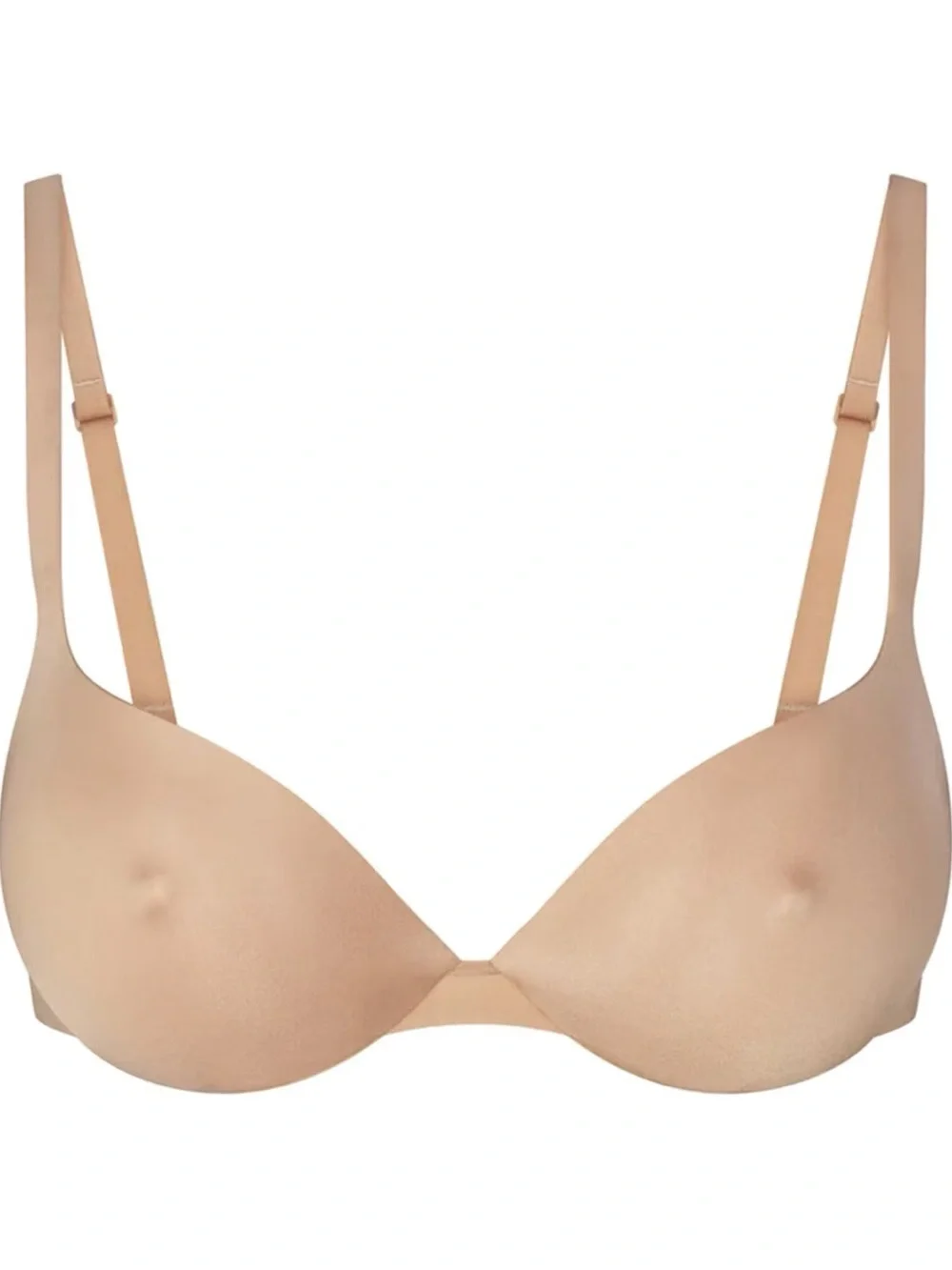 NWT SKIMS Nude Nipple Push Up Bra